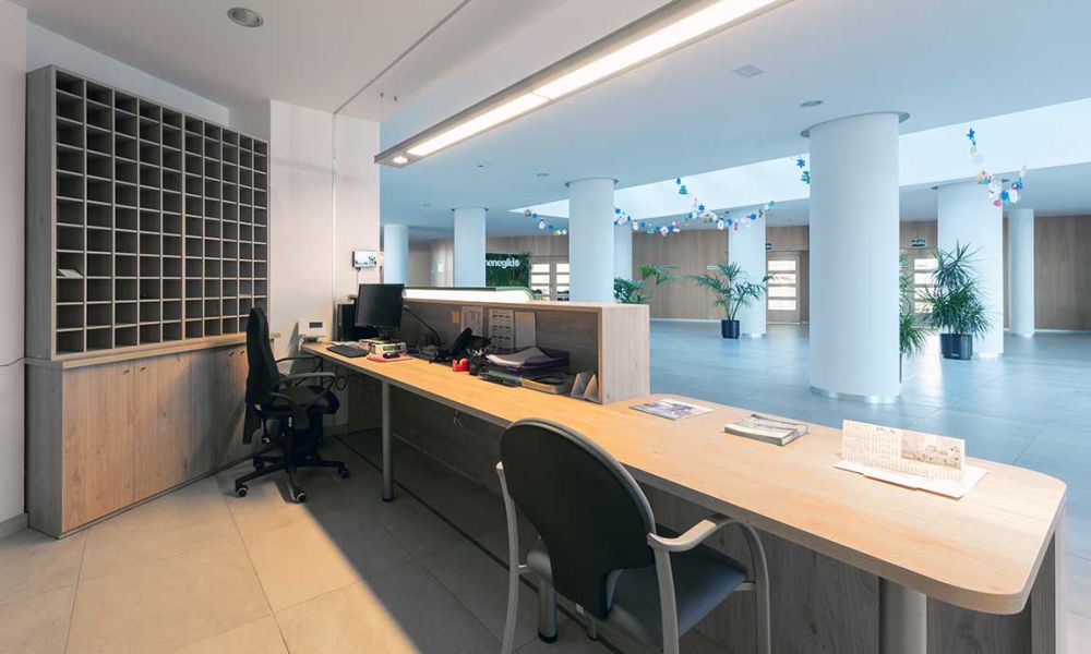 Muebles para hall de hotel