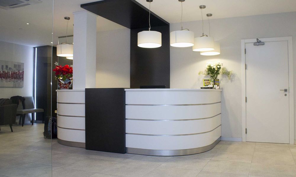 Muebles para hall de hotel