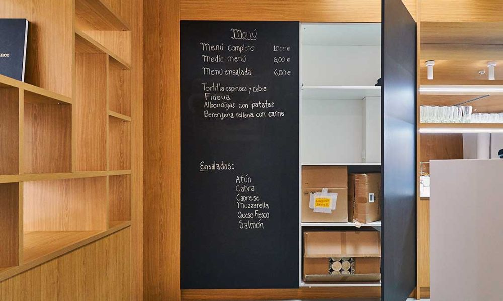 Muebles para cafeterías y restaurantes