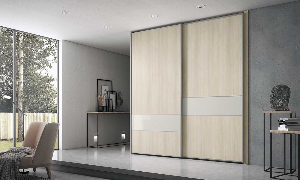 Armario puertas correderas suspendidas