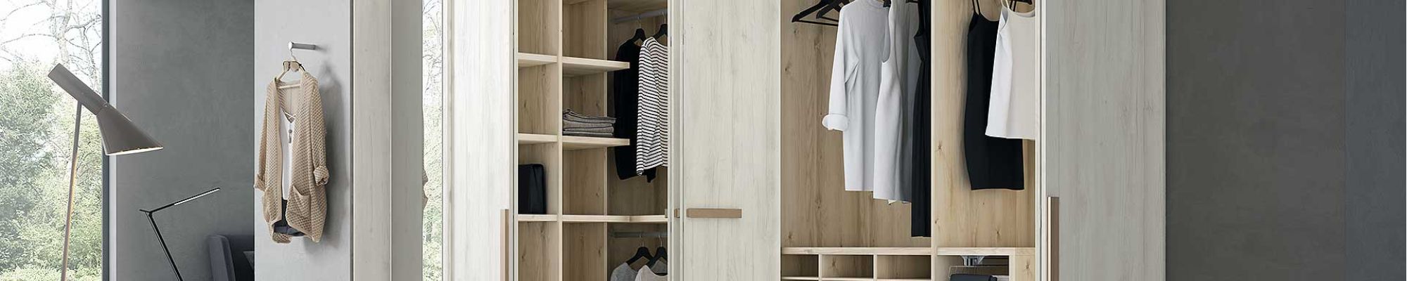 Armario puertas plegables