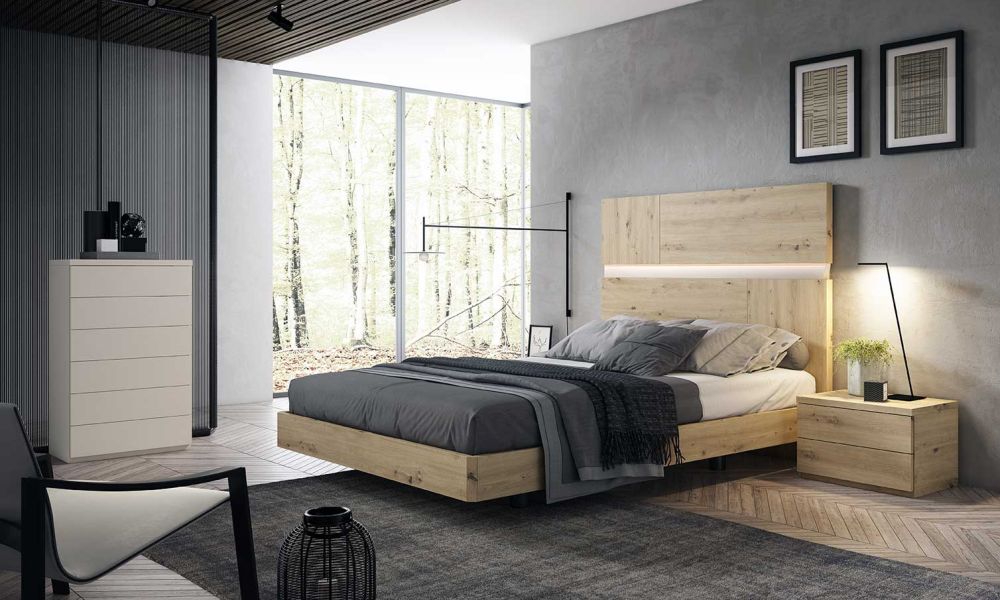 Ejemplo de dormitorio completo