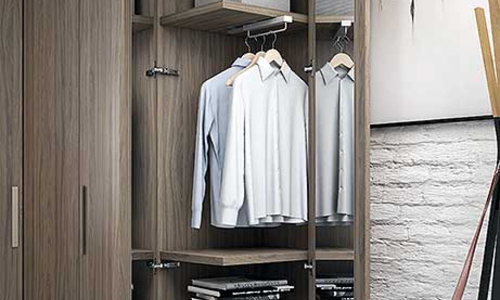 Armario puertas plegables