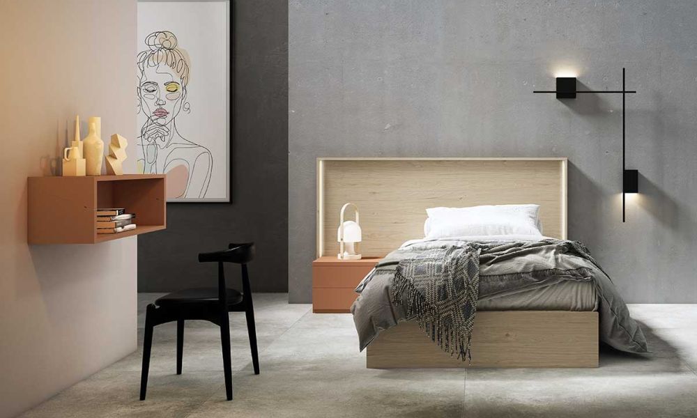 Ejemplo de dormitorio completo